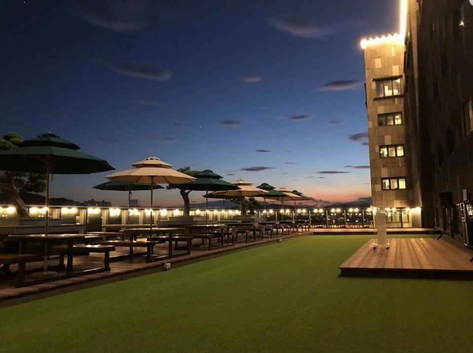 Hotel Dongbang Jinju Exterior foto